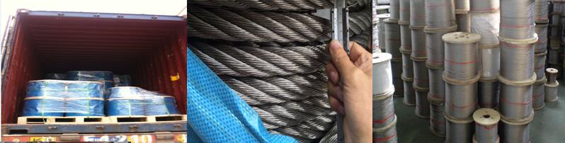 Paquete de cuerda de alambre de acero inoxidable