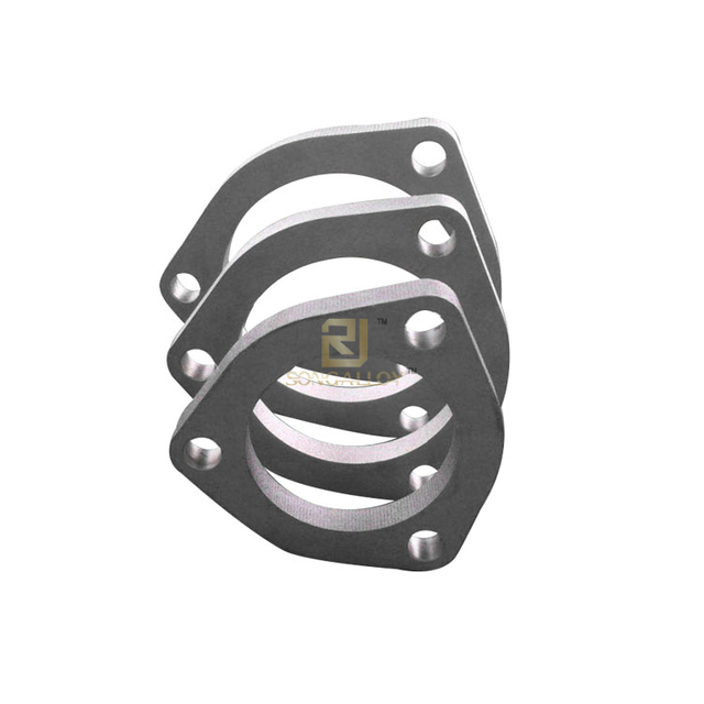 Brida de tubo de escape de titanio Gr2