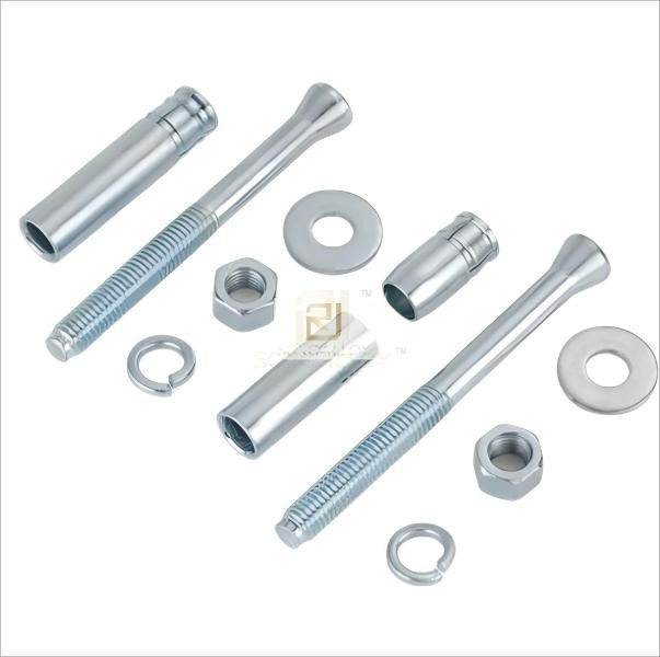 Perno de anclaje mecánico de acero inoxidable 