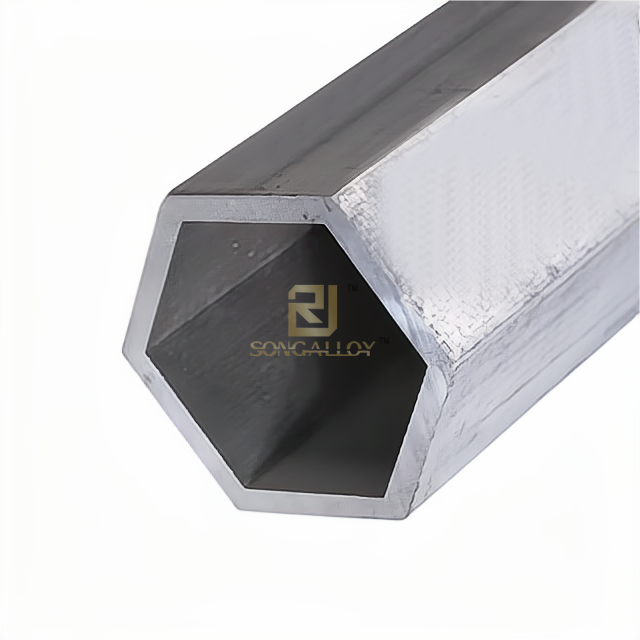 Tubería sin costura tubería hexagonal sección 304L