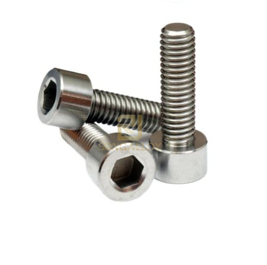 Tornillos de cabeza hueca de titanio ISO 4762